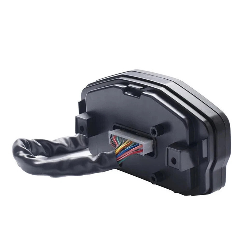 Tablero de instrumentos de motocicleta impermeable LCD odómetro medidor 2 4 cilindros Foto 4 de 4