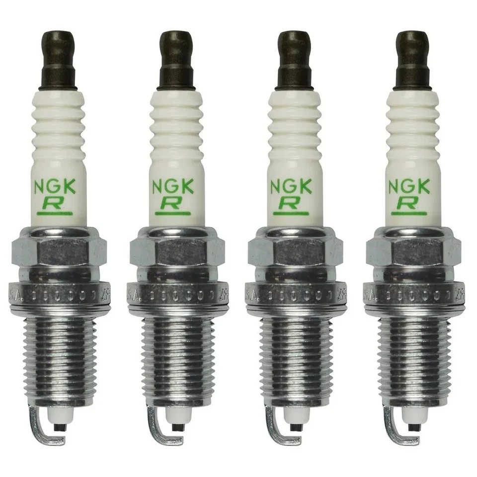 Kit de velas de ignição pré-gapadas para Jeep CJ5 CJ7 Wrangler NGK resistor ZFR5A11 conjunto 4 peças - Imagem 2 de 4