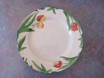 Franciscan Pottery Dinner Plate Orange TulipMade In England  Tulip