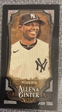 Mariano Rivera 2024 Topps Allen & Ginter Black Border Mini #247 NY Yankees