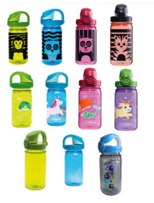 NALGENE OTF Kids Trinkflasche 0,35 L BPA frei Kinder Wasser Sport Flasche NEU