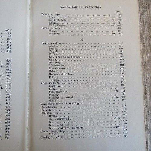 Vtg Standard Of Perfection American Poultry Assoc. All Varieties of Fowl 1910 HB - Imagen 15 de 24