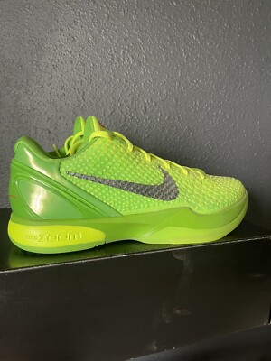 Nike Zoom Kobe 6 Protro Low Grinch cw2190 300 size 12 Mens KOBE