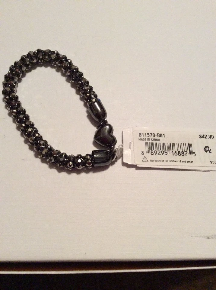 PULSEIRA MAGNÉTICA SKELETONS AFTER DARK HEART US$ 42 B-121 - Imagem 4 de 4