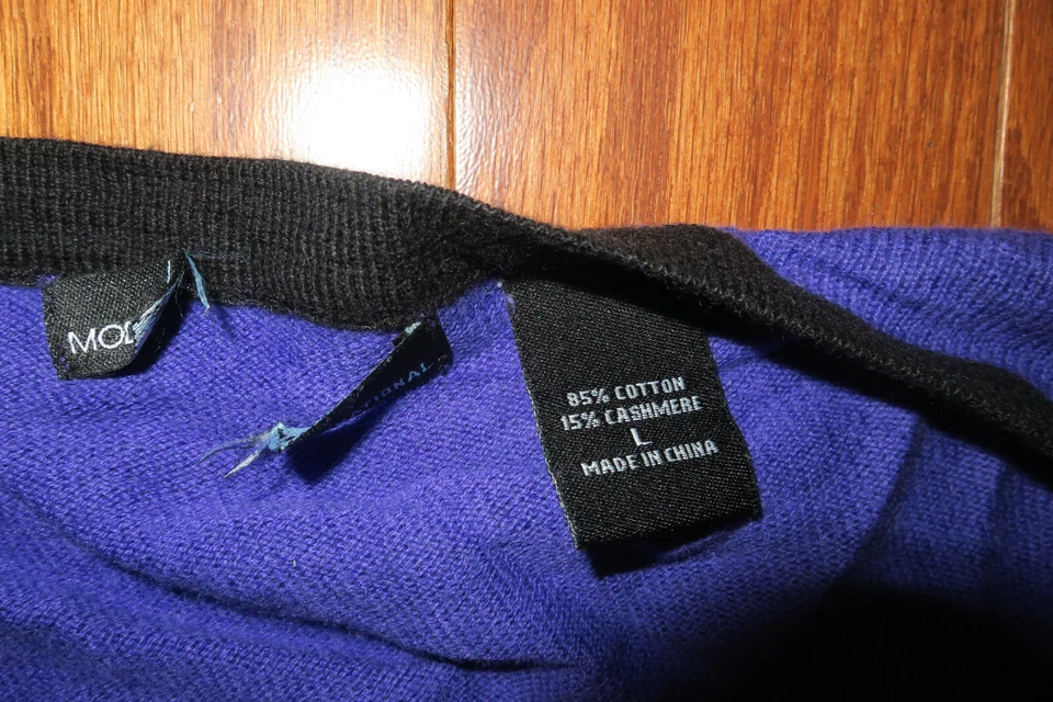 L MODA VICTORIA'S SECRET ❤️ 47" SWEATER DRESS ❤️ COTTON CASHMERE TUNIC LONG MAXI - Image 2 of 4