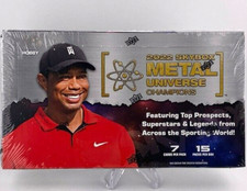 2022 SKYBOX METAL UNIVERSE CHAMPIONS 1 x FACTORY SEALED HOBBY BOX A2 AUTO PMG