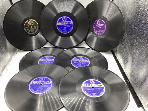 7 1900's 78 records - Al Jolson, Gracie with the Troops, comedy monologue, jazz - Picture 10 of 10