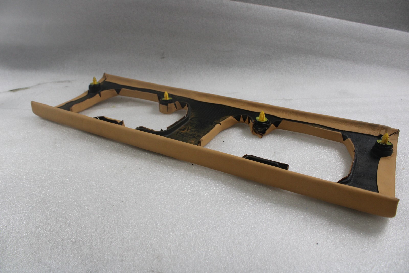Ferrari 458 Italia, Rear Wall Backing Trim Panel, Tan, w/Hi-Fi, Used, 83100300