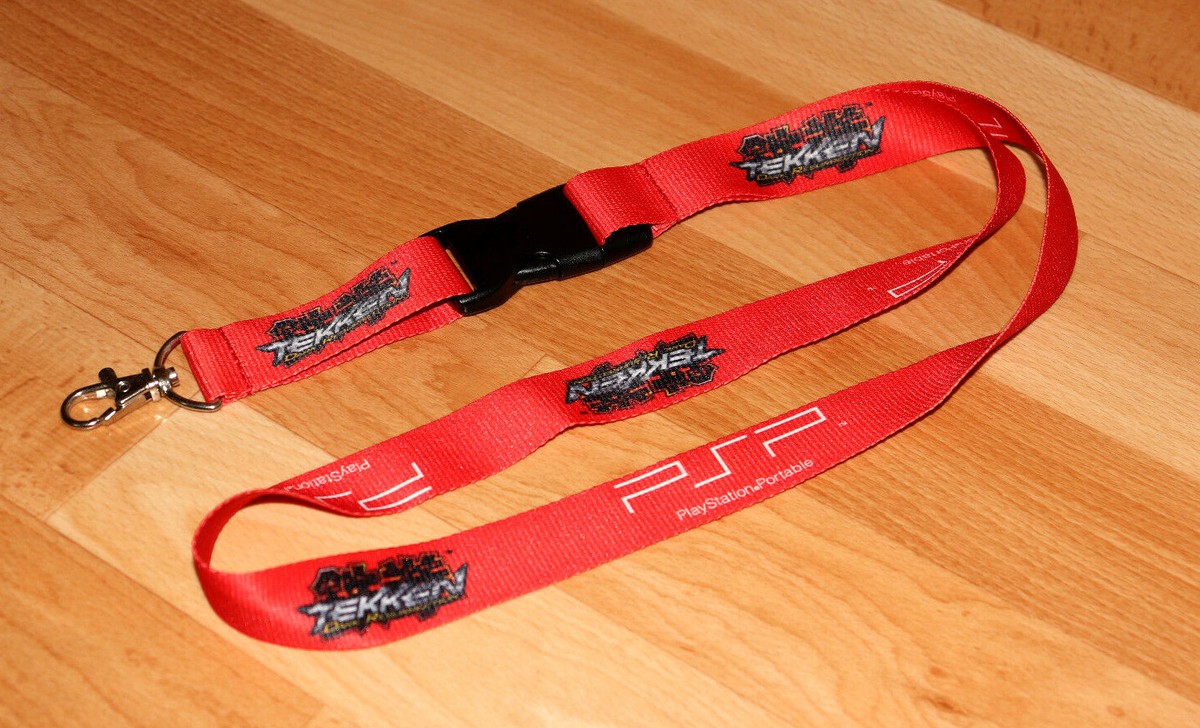 Tekken 5 Dark Resurrection Arcade game PS3 PSP Namco Rare Lanyard