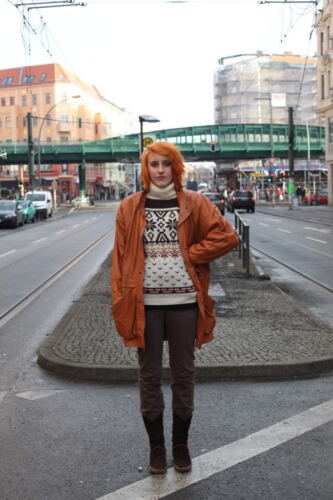Norweger Strick Pullover Pulli Schurwolle 70s True Vintage 70er wool sweater - Bild 2 von 9