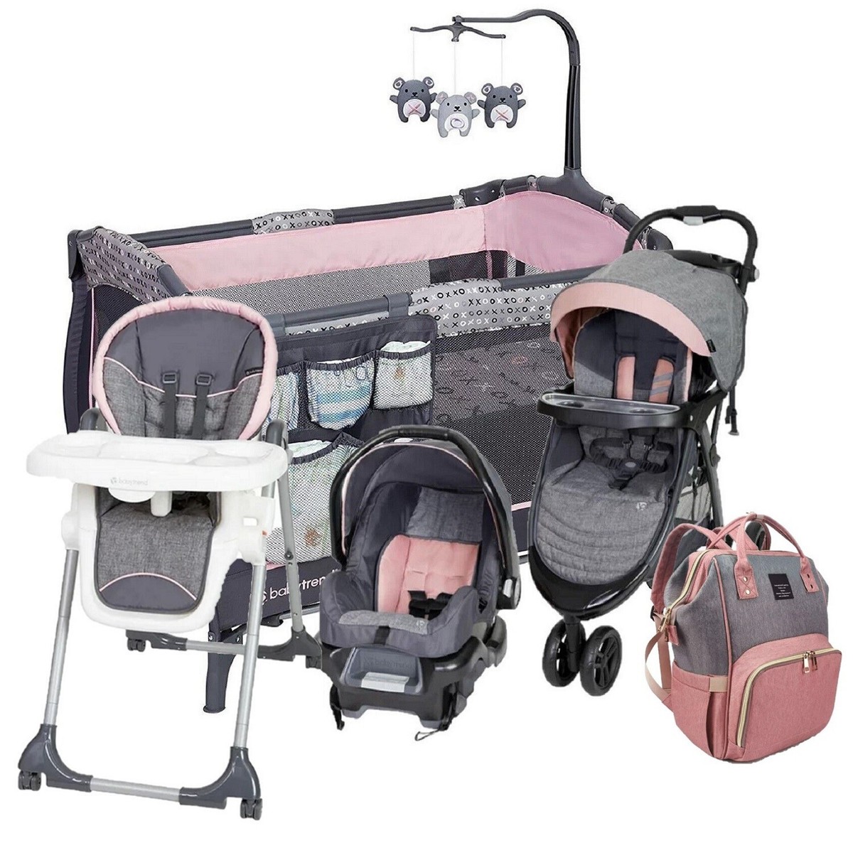 Baby Trend Sit N' Stand Easy Fold Travel Toddler/Baby Double Stroller, Magnolia - The Rocket