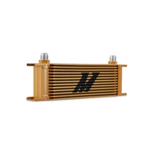 Mishimoto Universal 13-Row Oil Cooler, Gold