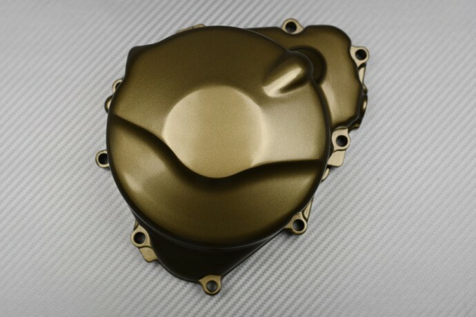 Carter d'alternateur pour moto Honda CBR 600 F F4 de 1999 à 2000 en aluminium noir