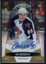 2010-11 Certified Mirror Gold Signatures #9 Nik Antropov 17/25