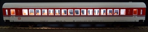 5 Stück 200mm LED Waggon Innenbeleuchtung Kaltweiß Bausatz Analog/Digital C3214 - Picture 4 of 5