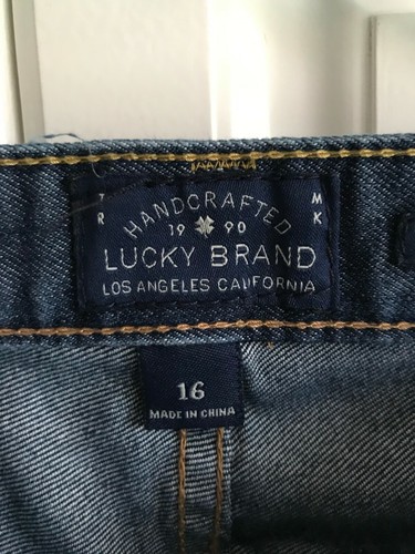 Pre-Owned Boys Lucky Brand Billy Straight Jeans size 16 - Picture 3 of 5