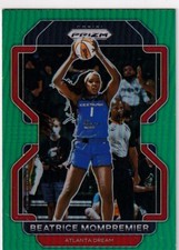 2022 Panini WNBA Prizm Green Refractor #21 Beatrice Mompremier