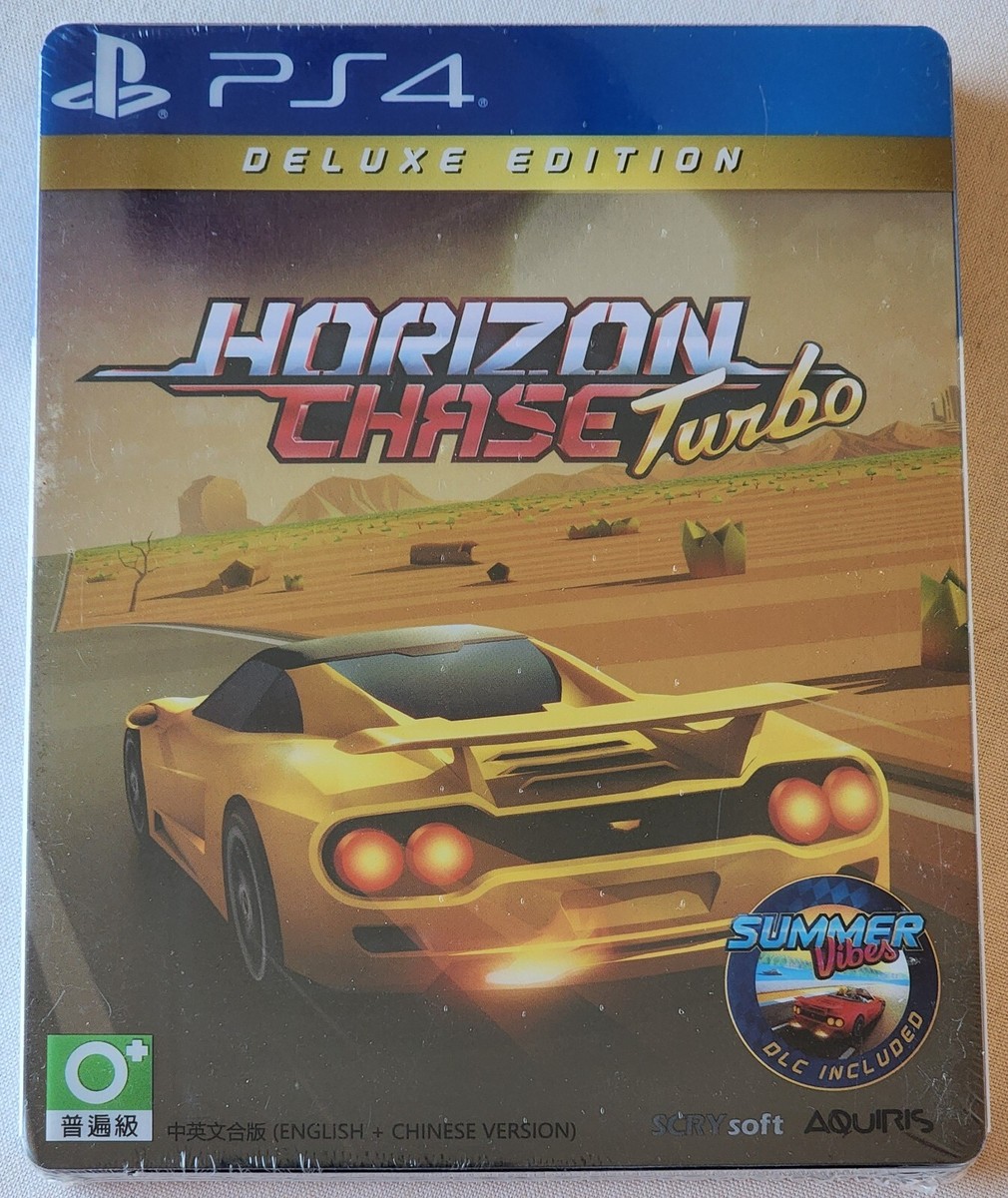 Ps4 Horizon Chase Turbo Asia Steelcase Deluxe Edition English