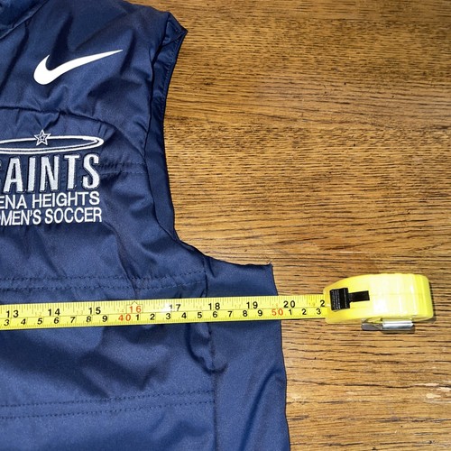 NWT Nike Training Vest Full Zip Puffer AQ3568-060 Women's Size M Soccer Graphic - Picture 7 of 9