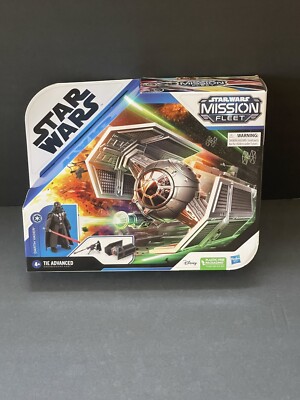 New In Box - Star Wars Mission Fleet Tie Advance - Darth Vader - Hasbro - Disney