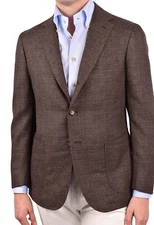 STILE LATINO blazer US 44 EU 54 wool SPRING SUMMER collection brown