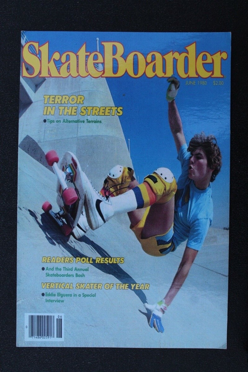 Skateboarder Magazine Terror Punk Rock OG Z40A 70's Skateboarding