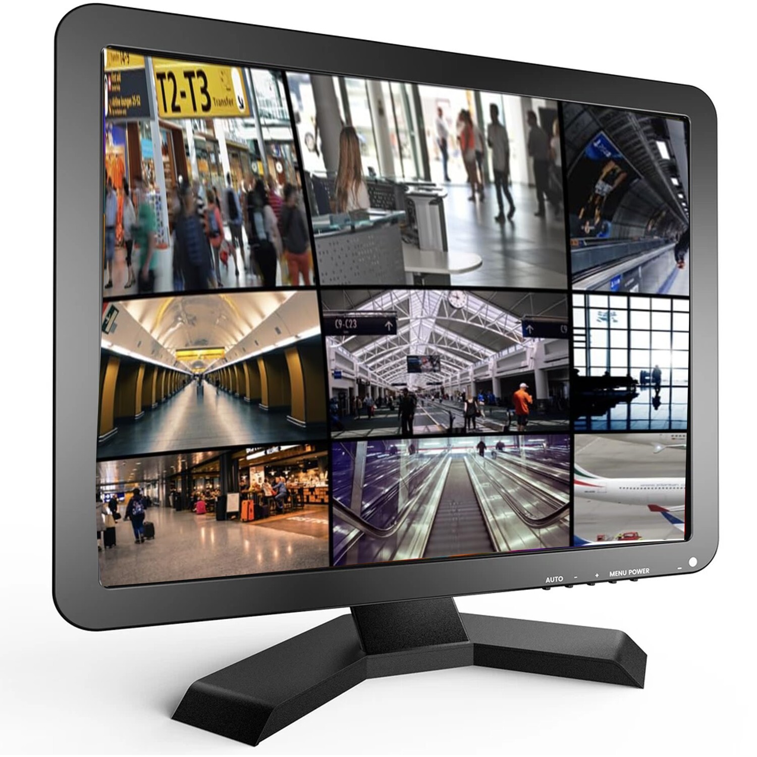 17" Security Monitor Screen 1280x1024 Dual Speakers AV HDMI/VGA/BNC fr CCTV Xbox