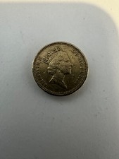 Rare 1996 Celtic Cross £1 one pound coin with writing upside down collectors