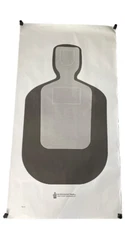 24 Paper Shooting Targets Gun Range Pistol Rifle Hostage Tactical Threat (24x 45