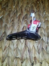 [Red1-9]NOS Simplex Alpha front derailleur Vintage Red White Road Racing U6