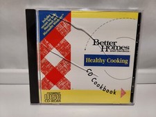 Better Homes and Gardens Healthy Cooking CD Cookbook Vintage PC CD-ROM 1994