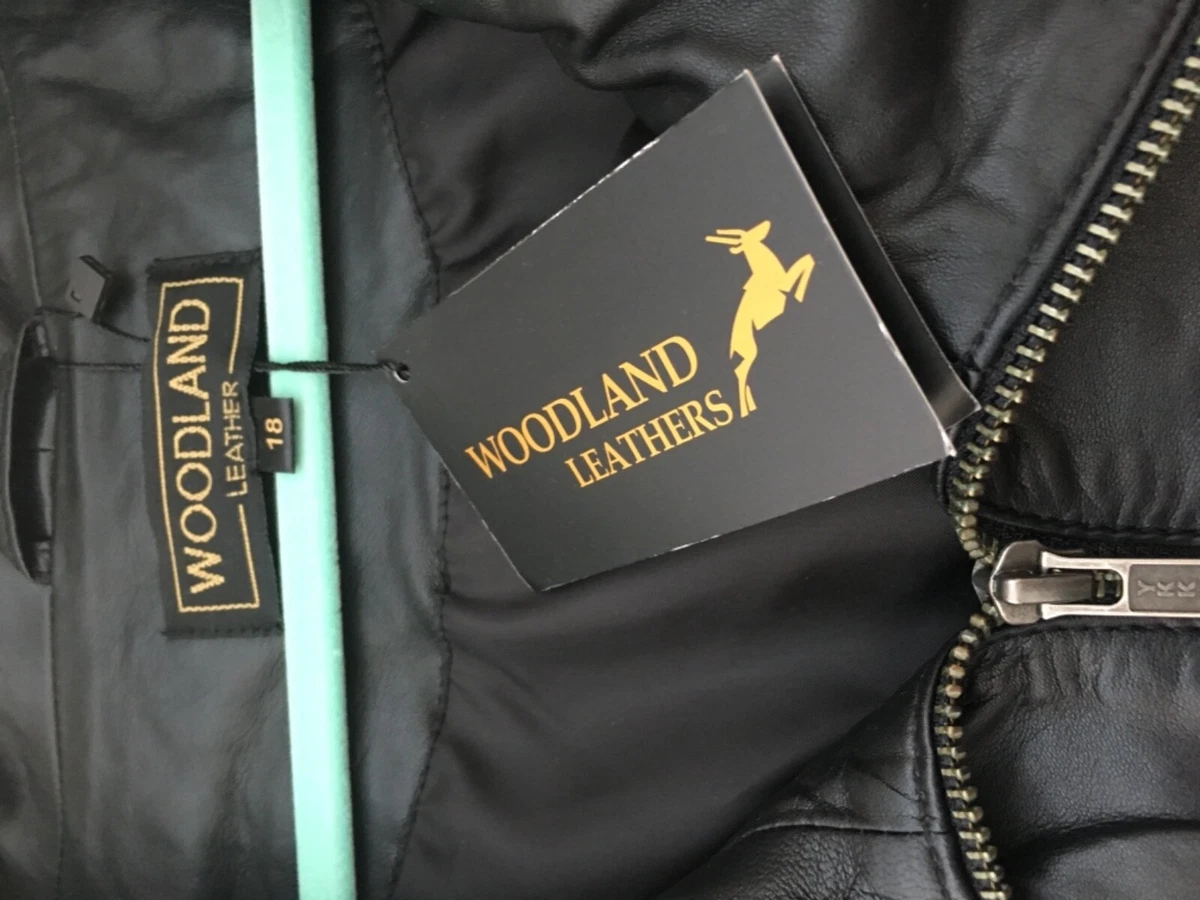 Woodland leather hotsell jacket ebay