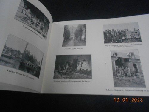 XVIII. Armeekorps Bildband WW1 1.WK 1914/15 Kampfgebiet Stellungsgebiet Fotobuch - Picture 7 of 7