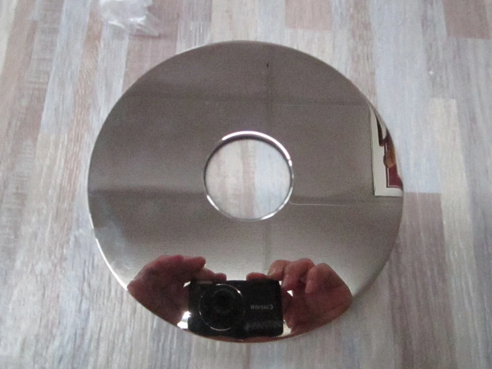 Fantini Ruvinetti Nostrum Acero Inoxidable Baño Ducha Parte Caja Abierta Foto 2 de 4