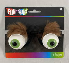 Fun Shades Spring Eyeballs Eyebrows Costume Sunglasses Gag Funny New