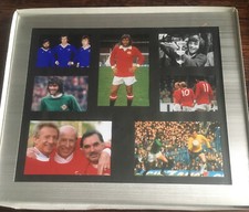 Geoge Best - Seven Framed Photos (Man United FC & Northern Ireland)