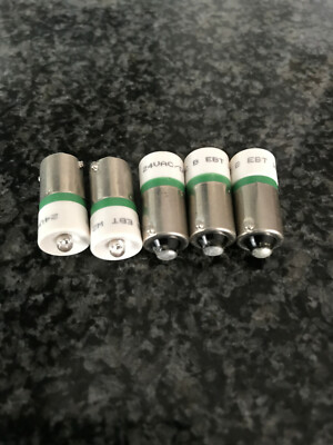LED-LAMPE, SUPER HELL Grün, SOCKEL BA 9S, AC/DC 24V Typ 3SB3901-1DA, 6 Stück