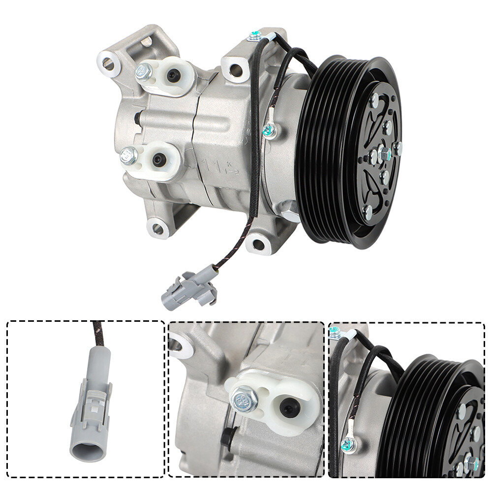 GOWE AUTO ac Compressor 10S17C Pulley PV6 for Toyota Camry Avalon