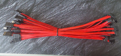 1x20St. SATA 2 Kabel - HDD SSD DVD Laufwerk - 30cm - 59401218000E - neu