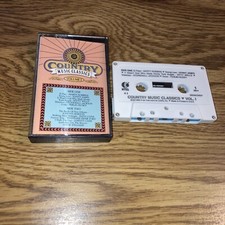 Country Music Classics Vol. 1 Cassette 1990 K-tel Various Artists