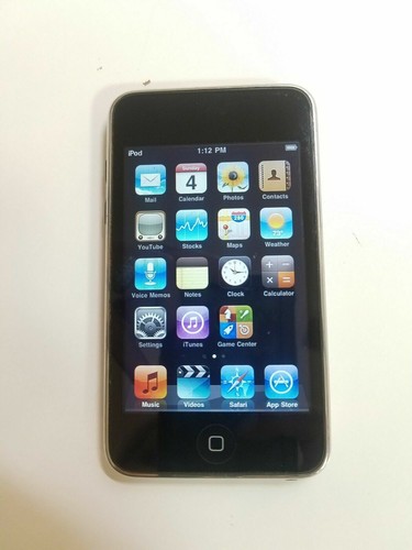 Apple iPod touch 2. Generation Schwarz (8GB) Model # MC086LL / A1288