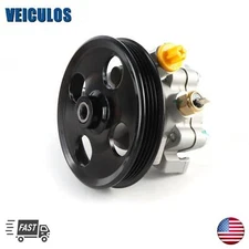 Power Steering Pump w/ Pulley for Mazda CX-9 2007 2008-2015 V6 3.5L 3.7L 21-358