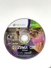 Zumba Fitness: Core Xbox 360 Video Game Disc Only Tested Clean Free Ship!!!!!