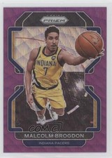 2021-22 Panini Prizm Purple Wave Prizm Malcolm Brogdon #135 pb9