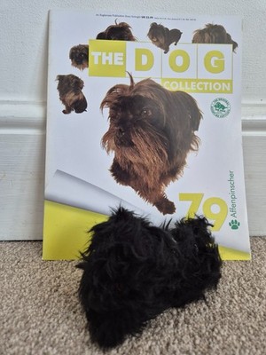 ORIGINAL THE DOG ARTLIST COLLECTION AFFENPINSCHER PLÜSCHTIER STOFFTIER + MAGAZIN SELTEN
