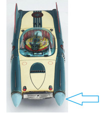 Original Taiyo Tekkin T.V. Space Patrol Headlight Cone