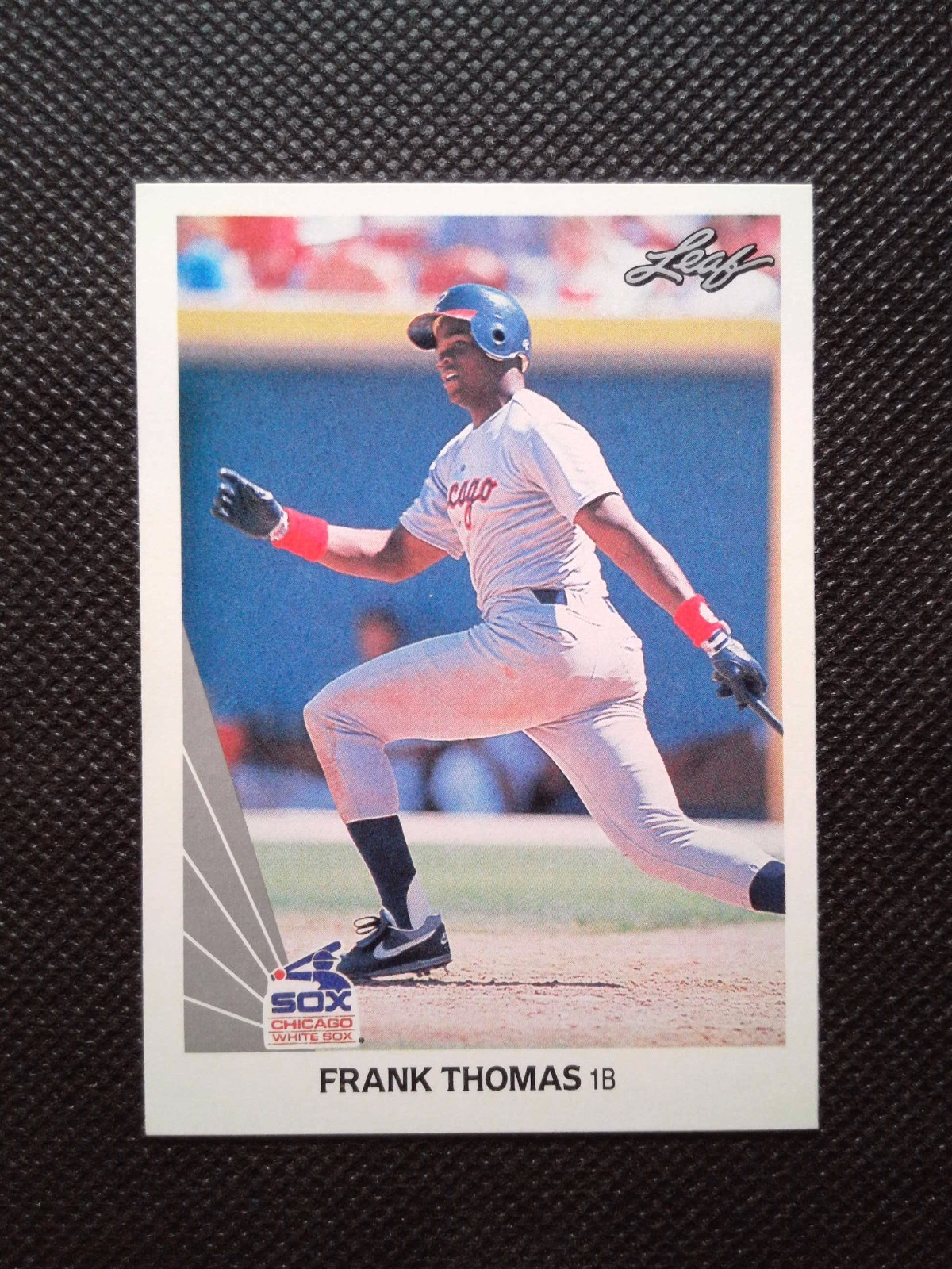 1990 Leaf - Frank Thomas #300 (RC)