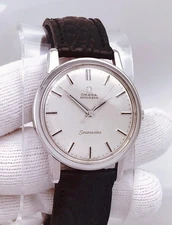 1968 OMEGA SEAMASTER Cal.552 Automatic 24 JEWELS Men's Wrist Watch SWISS - RUNS