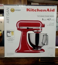 KitchenAid Artisan Series 5 Quart Tilt-Head Stand Mixer - Empire Red