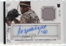 2014 Panini National Treasures 44/99 Odrisamer Despaigne #78 Auto r9d